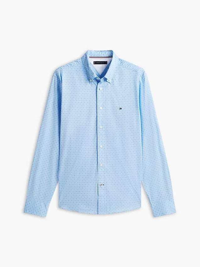 Regular Fit Geo Print All-Day Shirt Regular Fit Geo Print All-Day Shirt