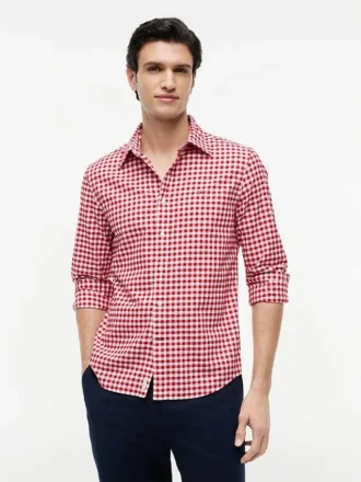 Regular Fit Gingham Oxford Shirt