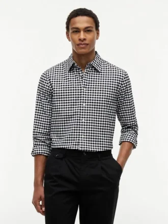 Regular Fit Gingham Oxford Shirt