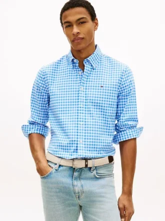 Regular Fit Gingham Oxford Shirt