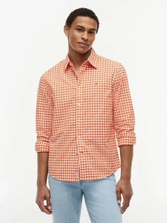 Regular Fit Gingham Oxford Shirt