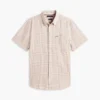 Regular Fit Glen Plaid Linen-Blend Shirt Regular Fit Glen Plaid Linen-Blend Shirt