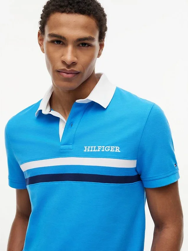 Regular Fit Hilfiger Logo Wicking Polo Regular Fit Hilfiger Logo Wicking Polo