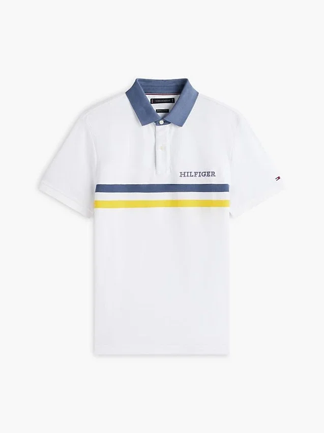 Regular Fit Hilfiger Logo Wicking Polo Regular Fit Hilfiger Logo Wicking Polo