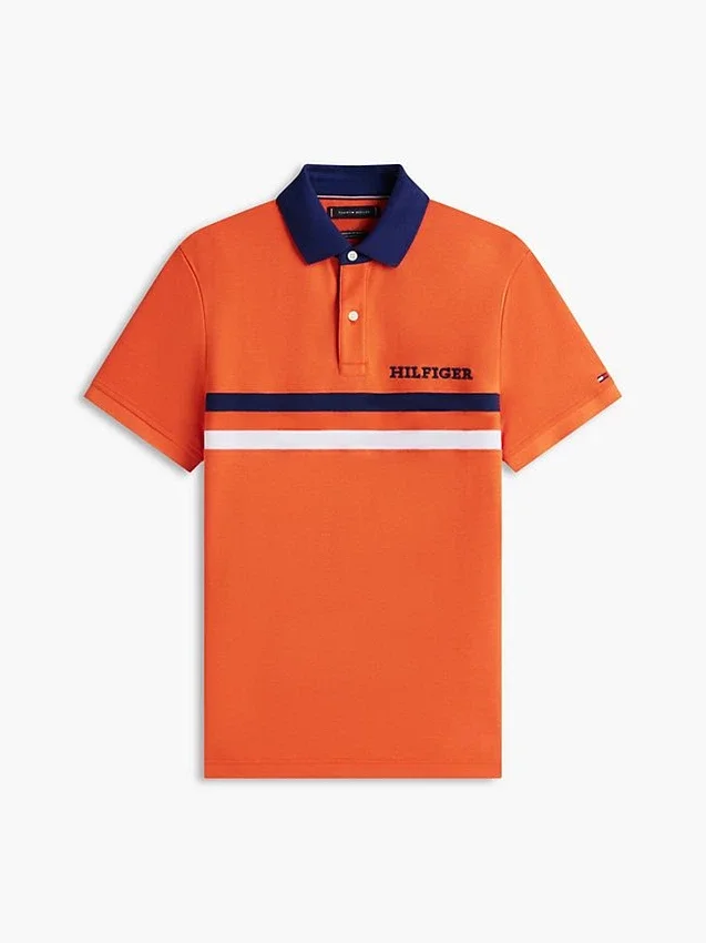 Regular Fit Hilfiger Logo Wicking Polo Regular Fit Hilfiger Logo Wicking Polo
