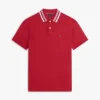 Regular Fit Jacquard Tipped Polo