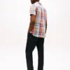 Regular Fit Linen-Blend Madras Shirt Regular Fit Linen-Blend Madras Shirt