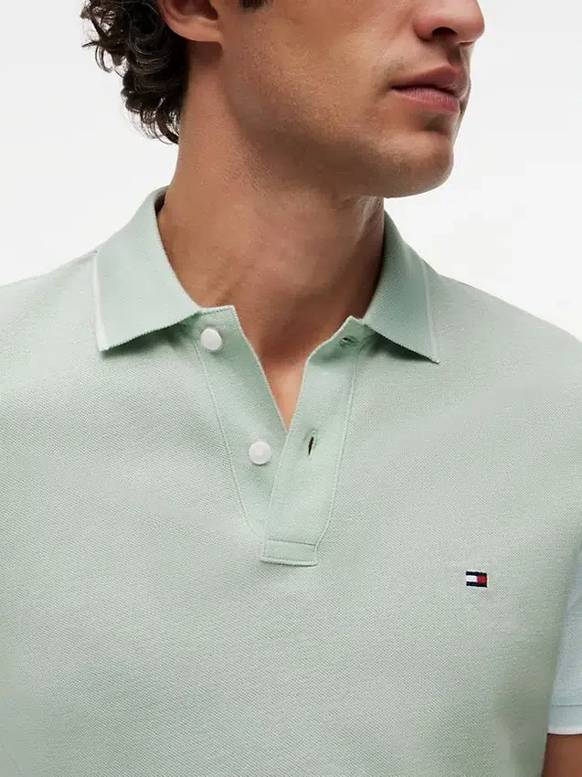 Regular Fit Linen-Blend Pique Polo Regular Fit Linen-Blend Pique Polo
