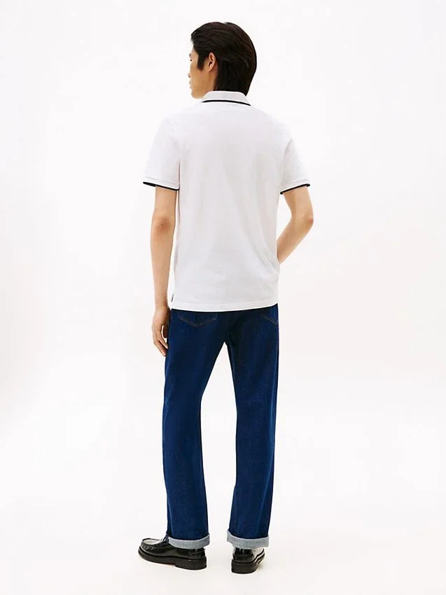 Regular Fit Linen-Blend Pique Polo Regular Fit Linen-Blend Pique Polo