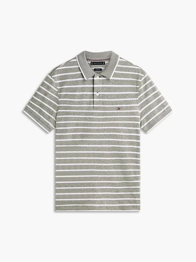 Regular Fit Linen-Blend Pique Polo Regular Fit Linen-Blend Pique Polo