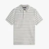 Regular Fit Linen-Blend Pique Polo Regular Fit Linen-Blend Pique Polo