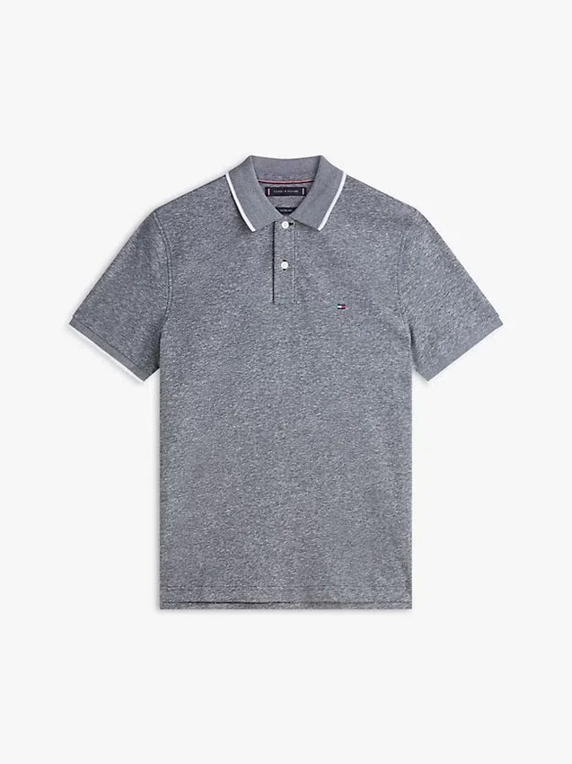 Regular Fit Linen-Blend Pique Polo Regular Fit Linen-Blend Pique Polo