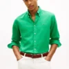 Regular Fit Linen-Blend Shirt