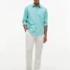 Regular Fit Linen-Blend Shirt