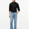 Regular Fit Linen-Blend Shirt