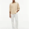 Regular Fit Linen-Blend Shirt