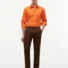 Regular Fit Linen-Blend Shirt