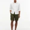 Regular Fit Linen-Blend Shirt