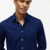 Regular Fit Linen-Blend Shirt