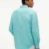 Regular Fit Linen-Blend Shirt