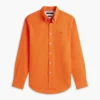 Regular Fit Linen-Blend Shirt