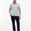 Regular Fit Linen Sailing Print Shirt Regular Fit Linen Sailing Print Shirt