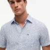 Regular Fit Linen Sailing Print Shirt Regular Fit Linen Sailing Print Shirt