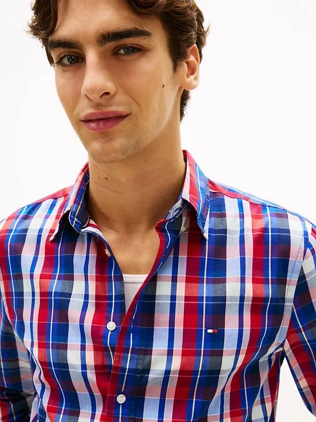 Regular Fit Multi-Check Flex Shirt Regular Fit Multi-Check Flex Shirt