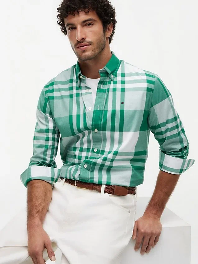 Regular Fit Plaid All-Day Shirt Regular Fit Plaid All-Day Shirt
