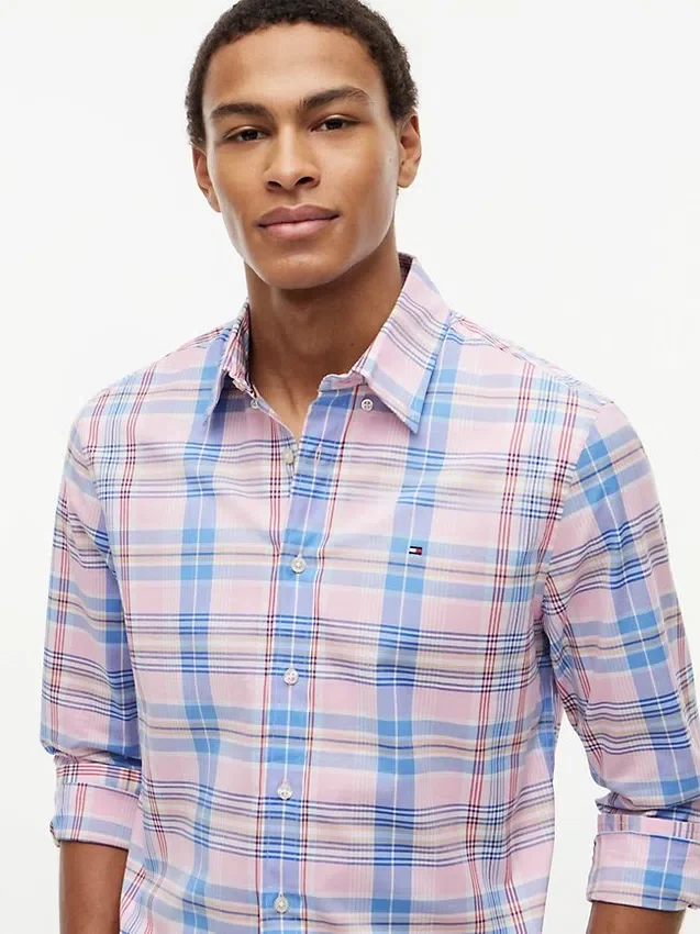 Regular Fit Plaid All-Day Shirt Regular Fit Plaid All-Day Shirt