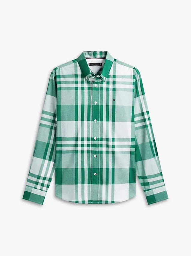 Regular Fit Plaid All-Day Shirt Regular Fit Plaid All-Day Shirt