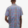 Regular Fit Plaid Linen-Blend Shirt Regular Fit Plaid Linen-Blend Shirt