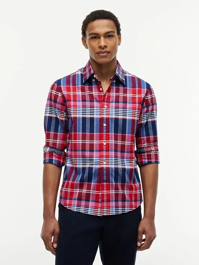 Regular Fit Plaid Oxford Shirt Regular Fit Plaid Oxford Shirt