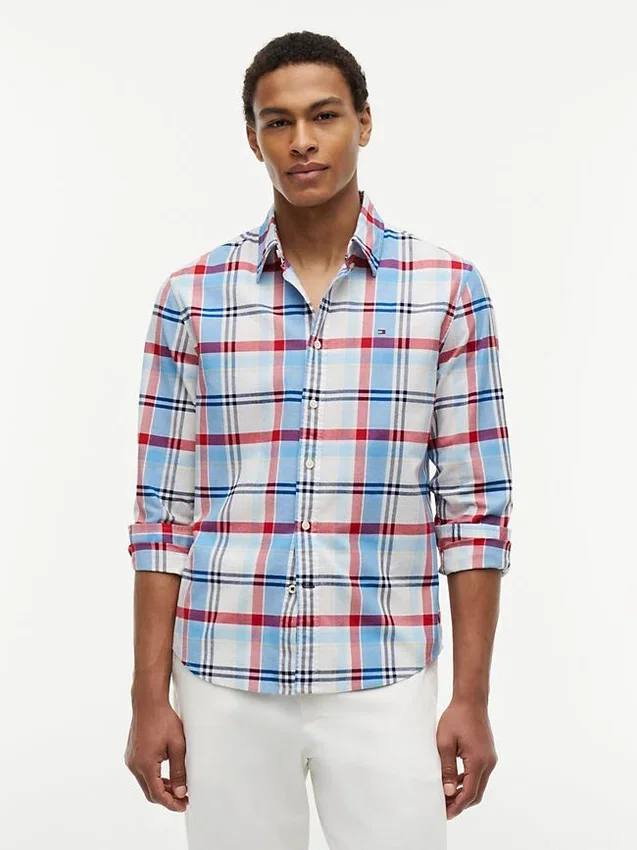 Regular Fit Plaid Oxford Shirt Regular Fit Plaid Oxford Shirt