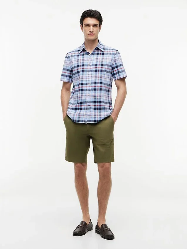 Regular Fit Plaid Oxford Shirt Regular Fit Plaid Oxford Shirt