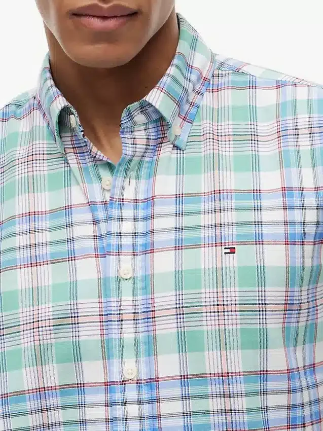 Regular Fit Plaid Oxford Shirt Regular Fit Plaid Oxford Shirt