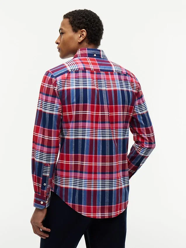 Regular Fit Plaid Oxford Shirt Regular Fit Plaid Oxford Shirt