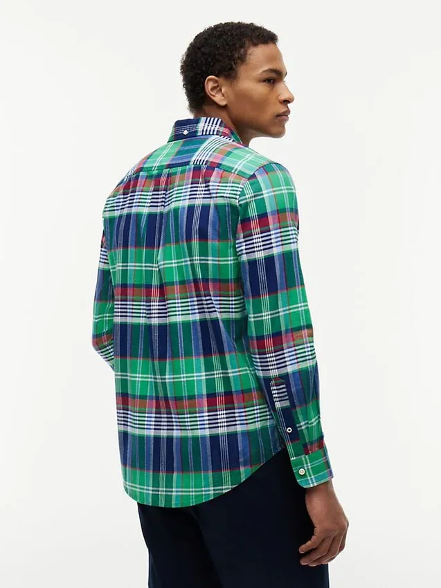 Regular Fit Plaid Oxford Shirt Regular Fit Plaid Oxford Shirt