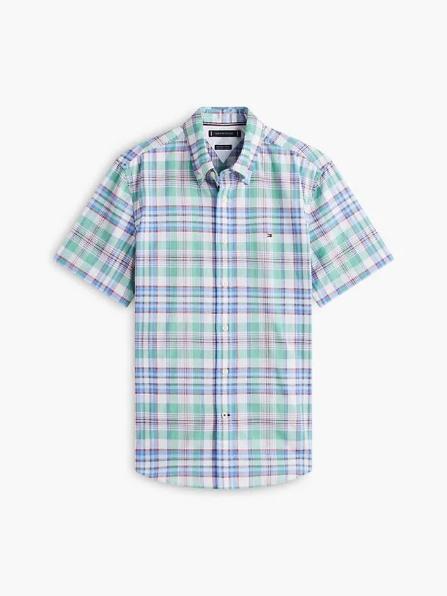 Regular Fit Plaid Oxford Shirt Regular Fit Plaid Oxford Shirt