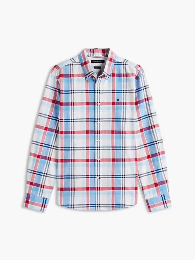 Regular Fit Plaid Oxford Shirt Regular Fit Plaid Oxford Shirt