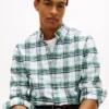 Regular Fit Plaid Stretch Oxford Shirt Regular Fit Plaid Stretch Oxford Shirt