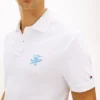 Regular Fit Script Monogram Pique Polo