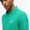 Regular Fit Script Monogram Pique Polo Regular Fit Script Monogram Pique Polo