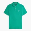 Regular Fit Script Monogram Pique Polo Regular Fit Script Monogram Pique Polo