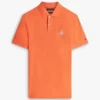 Regular Fit Script Monogram Pique Polo