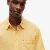 Regular Fit Short-Sleeve Linen-Blend Shirt Regular Fit Short-Sleeve Linen-Blend Shirt