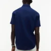 Regular Fit Short-Sleeve Linen-Blend Shirt Regular Fit Short-Sleeve Linen-Blend Shirt