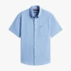 Regular Fit Short-Sleeve Linen-Blend Shirt Regular Fit Short-Sleeve Linen-Blend Shirt