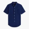 Regular Fit Short-Sleeve Linen-Blend Shirt Regular Fit Short-Sleeve Linen-Blend Shirt