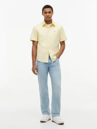 Regular Fit Short-Sleeve Oxford Shirt